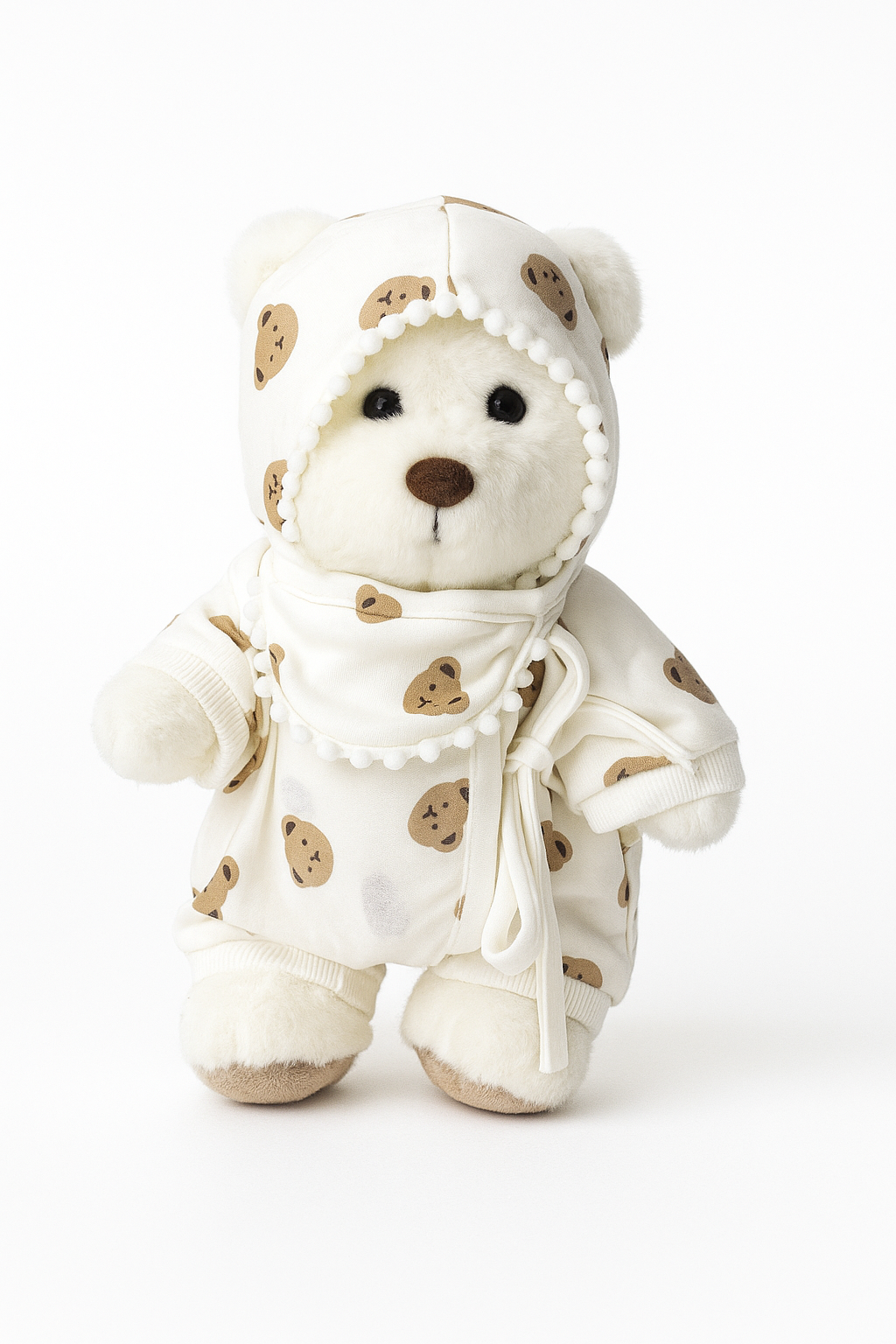 Teddy Print Pajamas