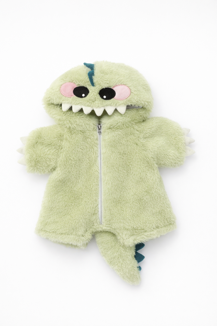 Green Dino Bear outfit