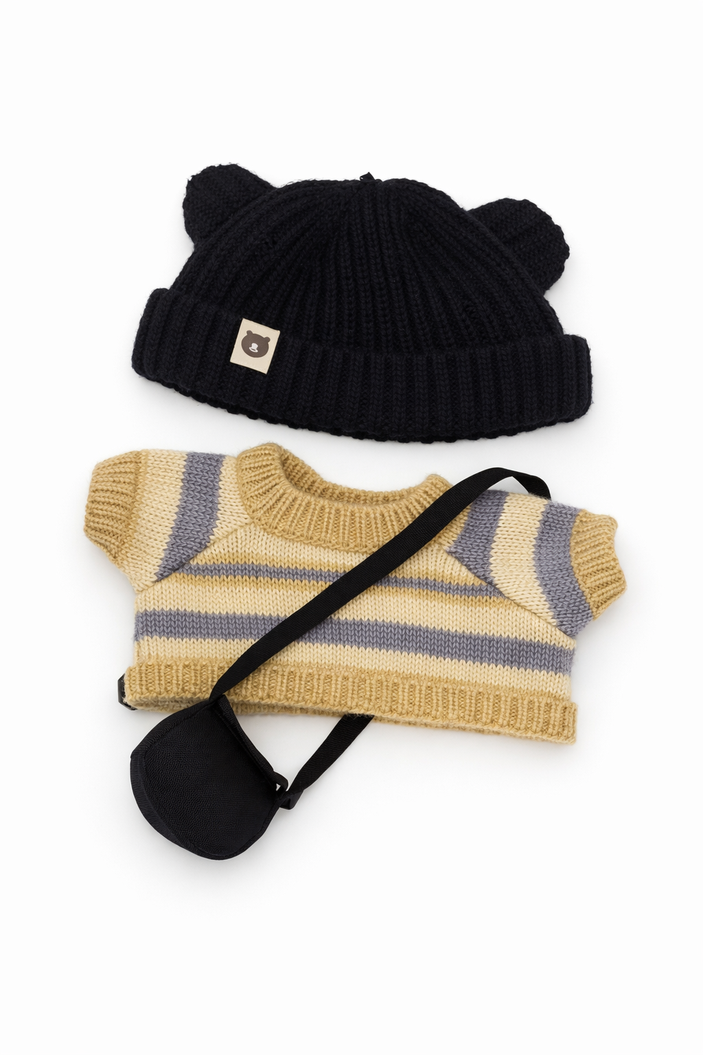 Cozy Noir Knit Set
