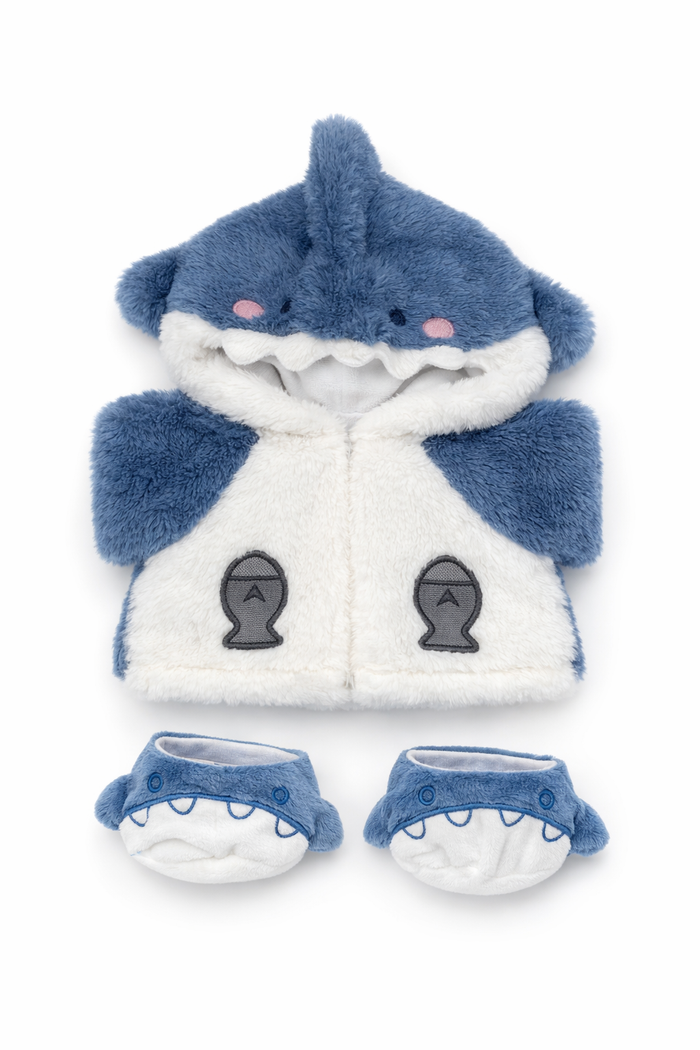 Jolly Jaws Blue Bear outfit