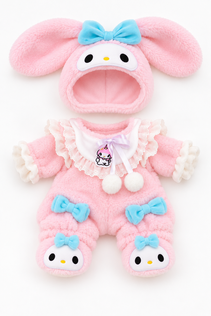 Pastel Bunny Bear outfit