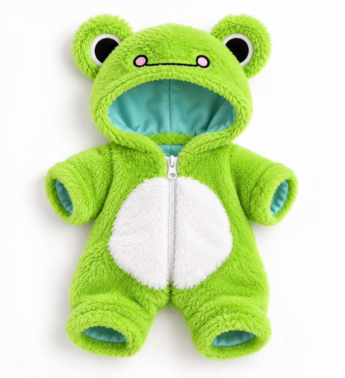 Green Frog Bear outfit