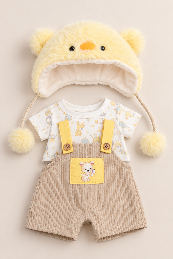 Yellow Duck Bear outfit
