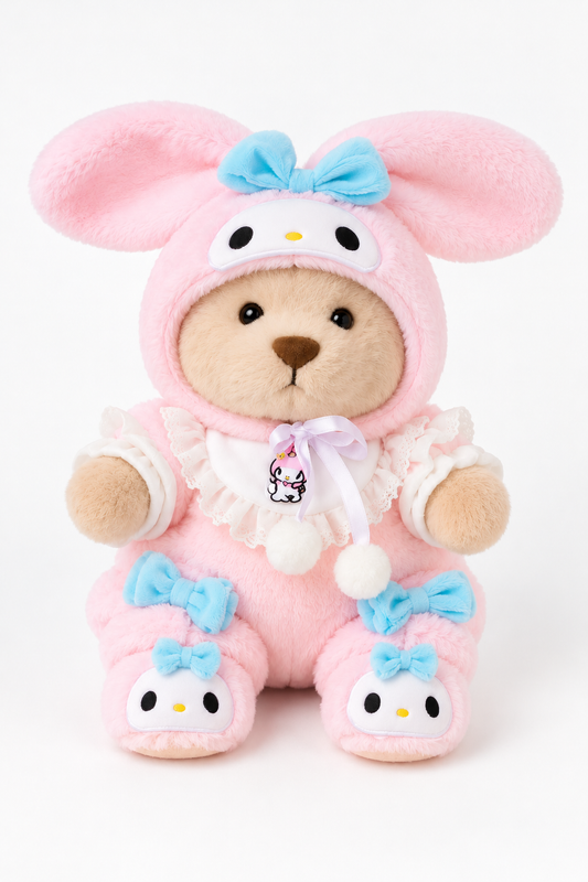 Pastel Bunny Bear
