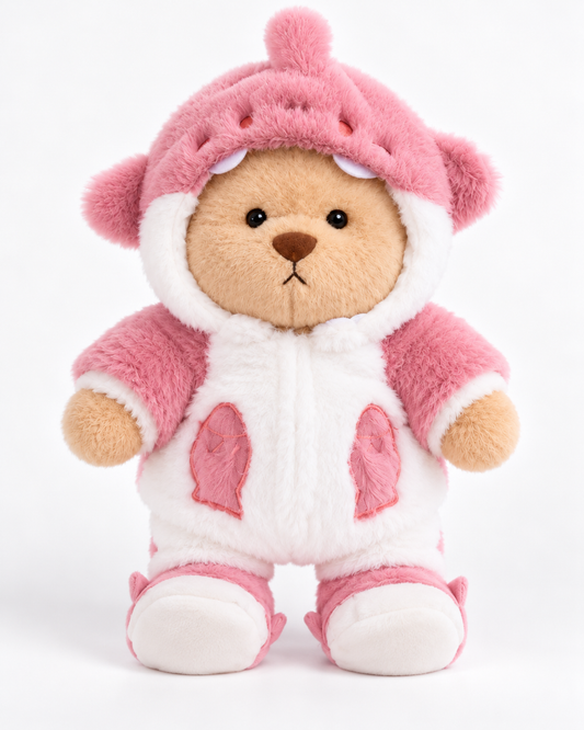 Jolly Jaws Pink Bear