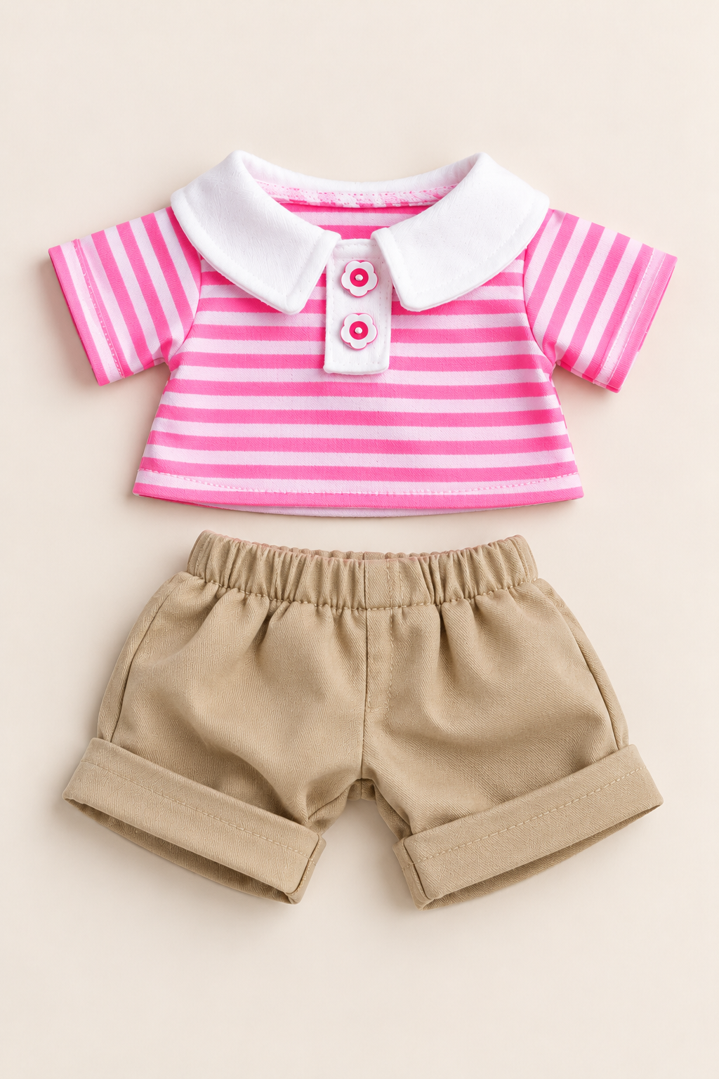 Pink Stripes Bear