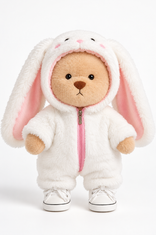 Pink Bunny Bear