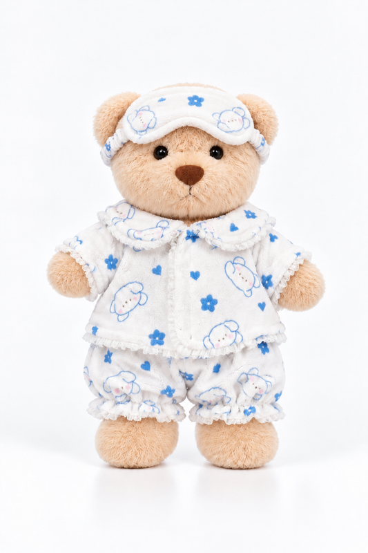 Blue Pajama Bear