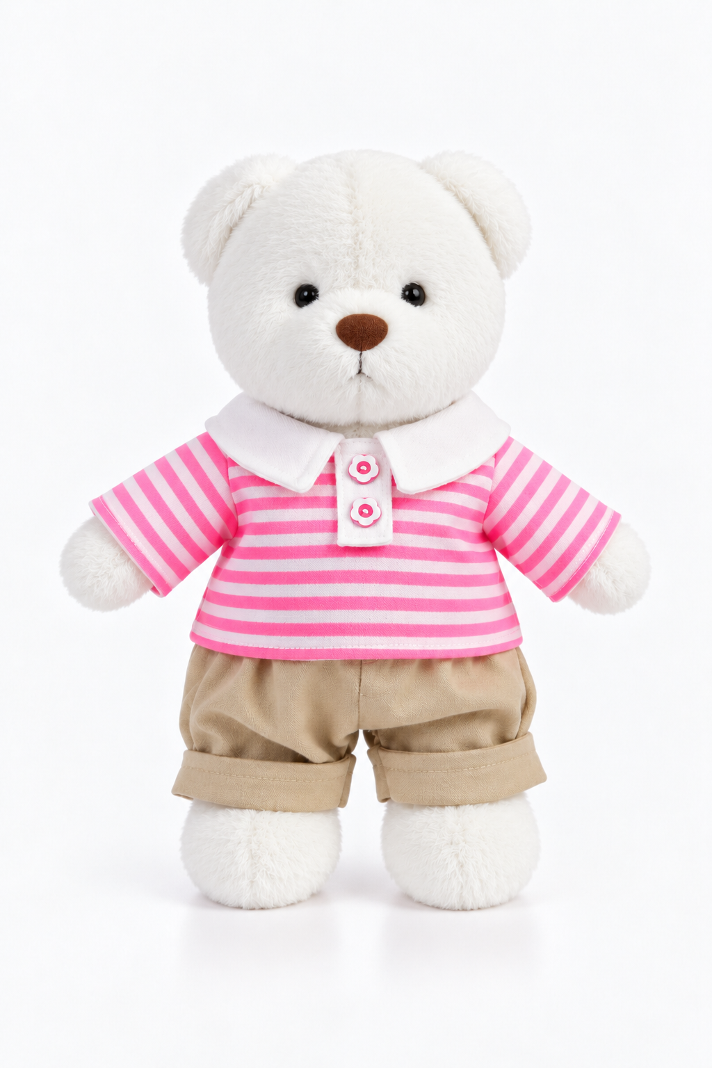 Pink Stripes Bear